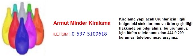 armut minder kiralama